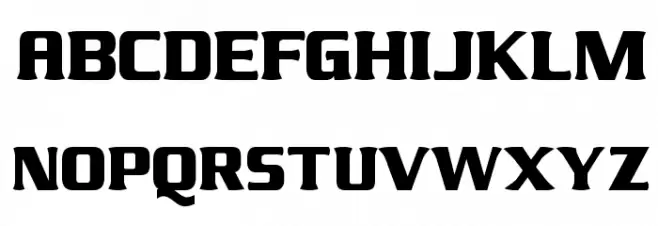 James Eight Eleven Шрифта ВЕРХНИЙ