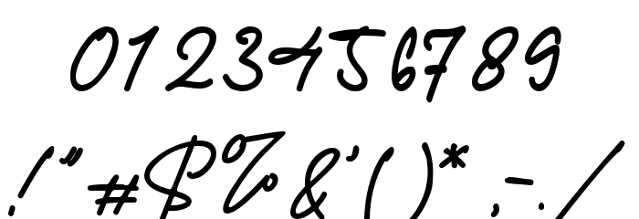 James Hayley Font OTHER CHARS