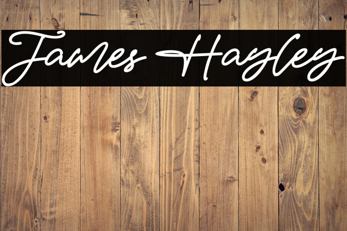 James Hayley Example 3