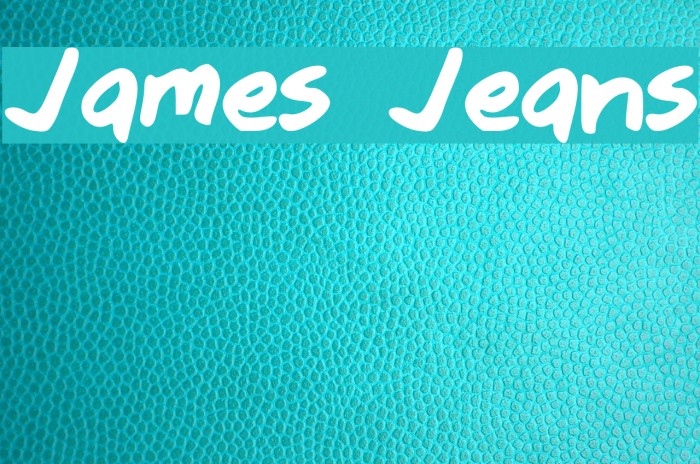 James Jeans Example 3