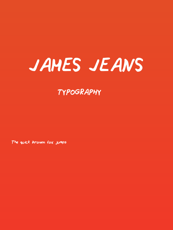 James Jeans Poster