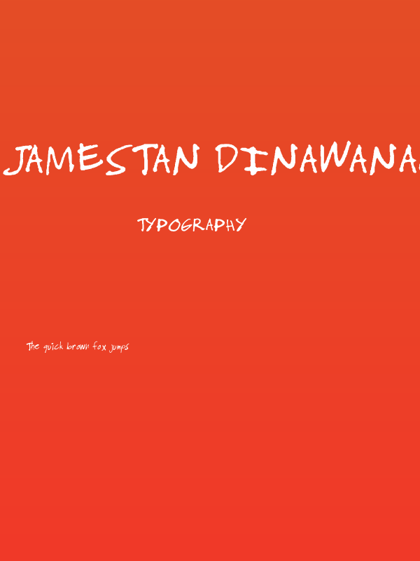James Tan Dinawanao Poster