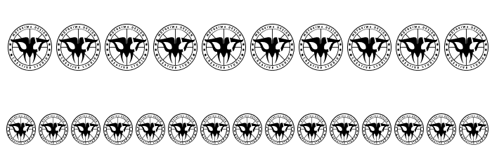 JamesBlack Font OTHER CHARS