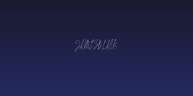 JamesBlack Social Header