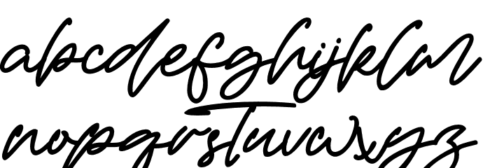 JamesHayley Font LOWERCASE