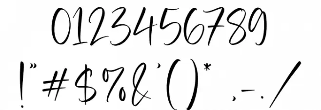 Jameson Achilles Font OTHER CHARS