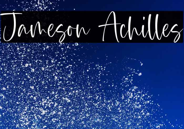 Jameson Achilles Example 3