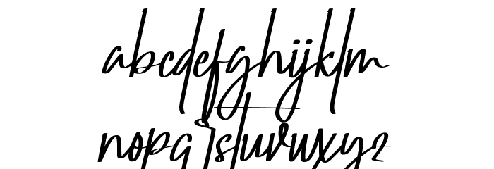 Jamestown Demo Font Litere mici