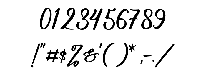 Jamesttedy Signature Font OTHER CHARS