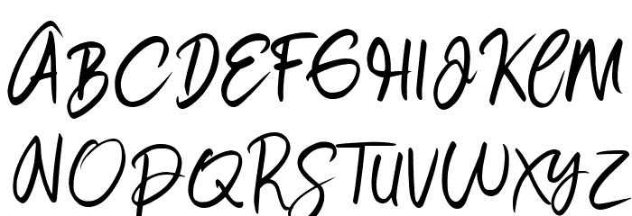 Jamita Font UPPERCASE