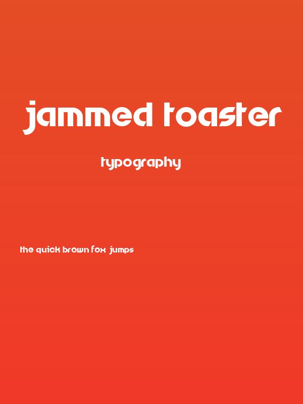 Jammed Toaster Poster