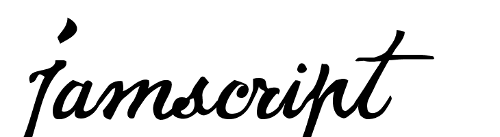 Jamscript  baixar fontes gratis