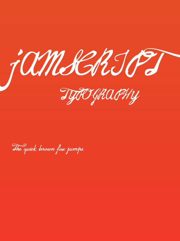 Jamscript Poster