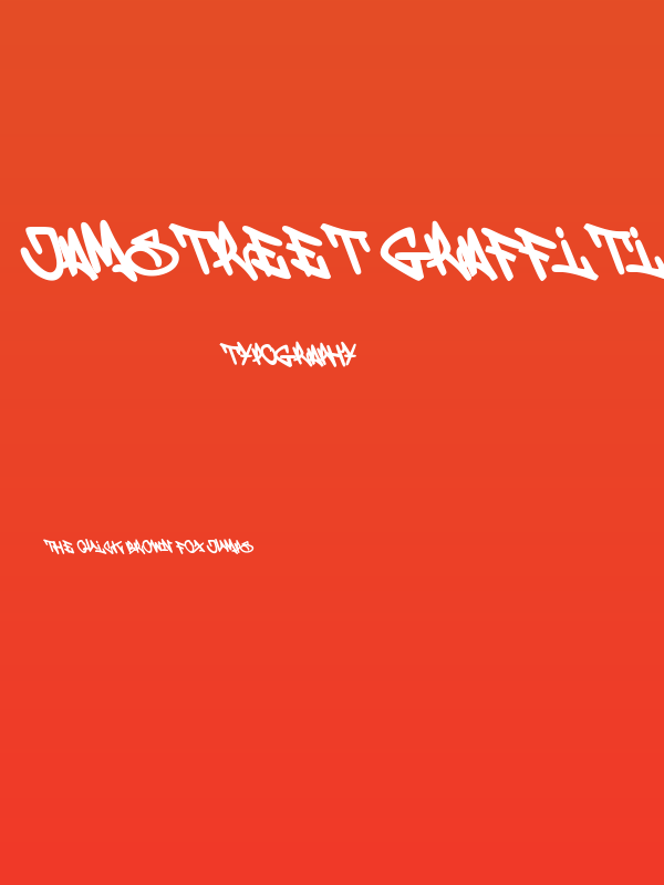 Jamstreet Graffiti Poster