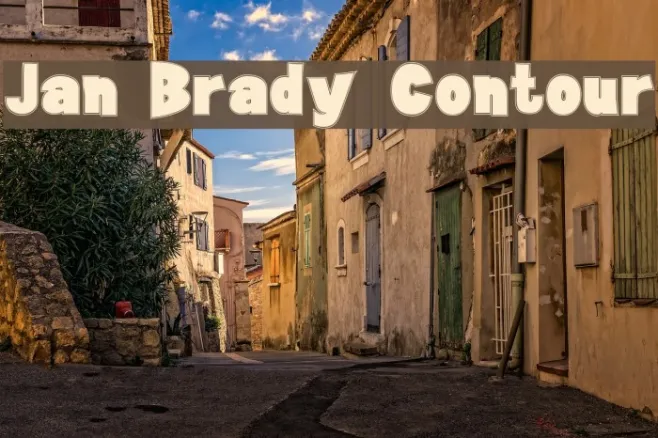 Jan Brady Contour Example 3