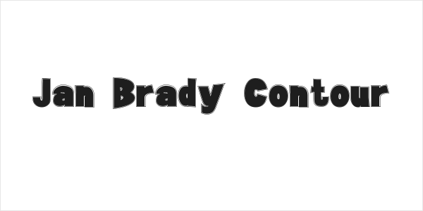 Jan Brady Contour Logo
