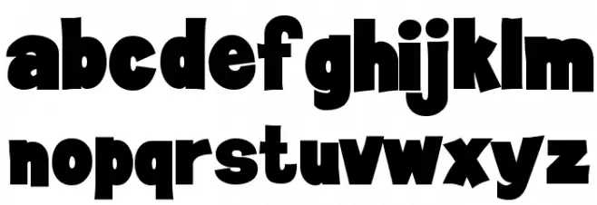 Jan Brady Font LOWERCASE