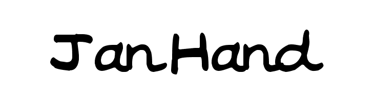Jan Hand Font