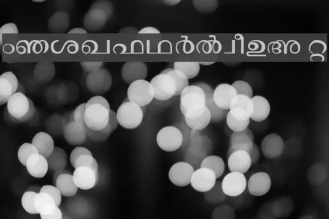 Janaranjani Regular Font examples