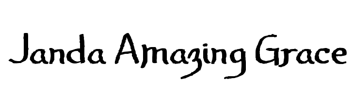 Janda Amazing Grace  baixar fontes gratis