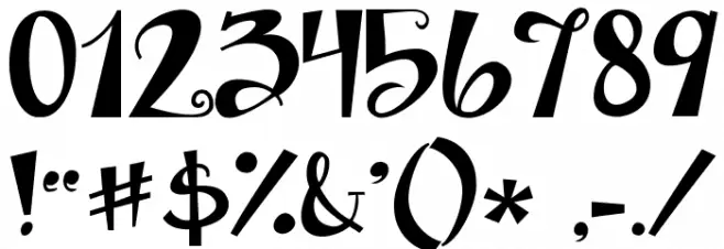 Janda Apple Cobbler Solid Font OTHER CHARS