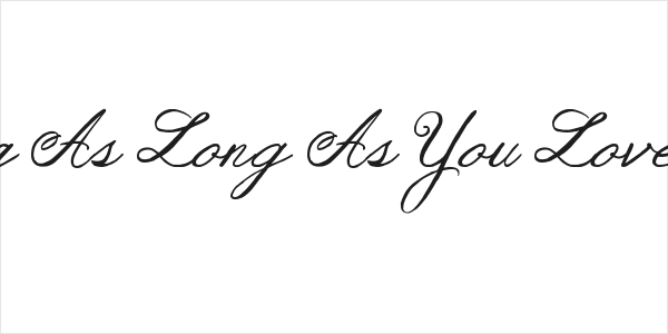 Janda As Long As You Love Me Logo