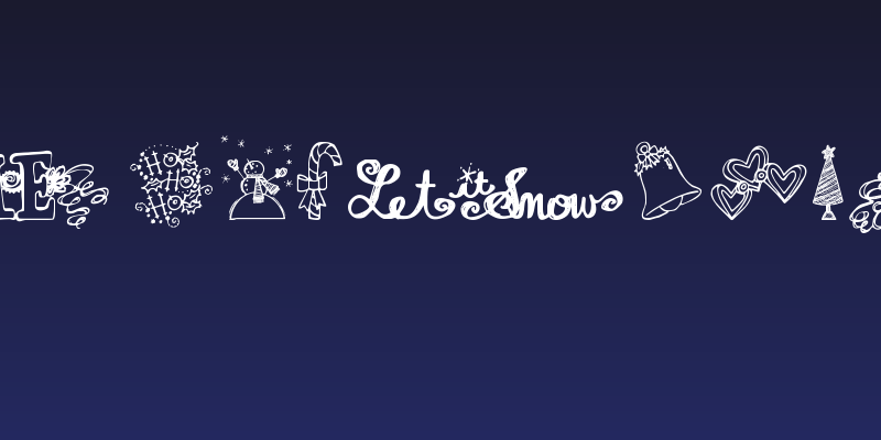 Janda Christmas Doodles Social Header