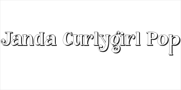 Janda Curlygirl Pop Logo