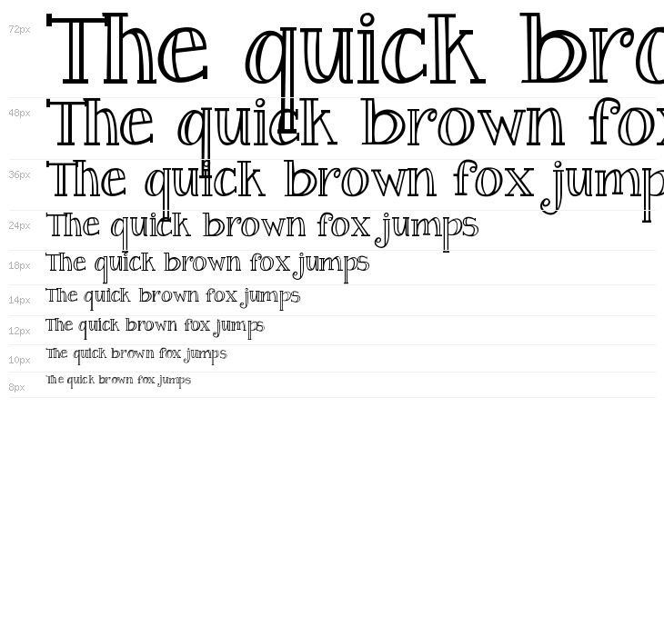 Janda Curlygirl Serif Waterfall