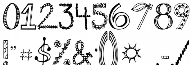 Janda Fabulous Font OTHER CHARS