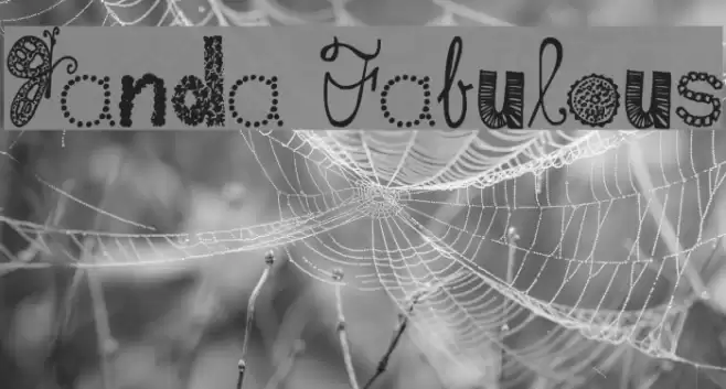 Janda Fabulous Font examples