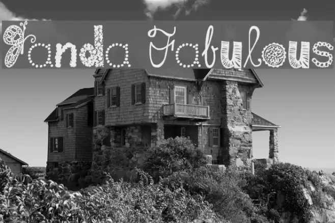 Janda Fabulous Font examples