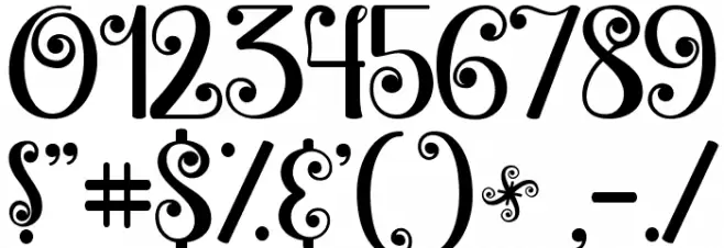 Janda Hide And Seek Font OTHER CHARS