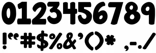 Janda Manatee Solid Font OTHER CHARS