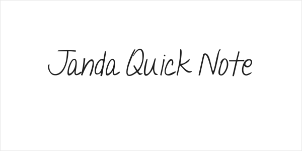 Janda Quick Note Logo