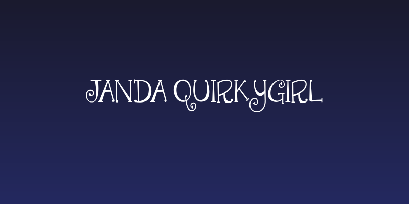 Janda Quirkygirl Social Header