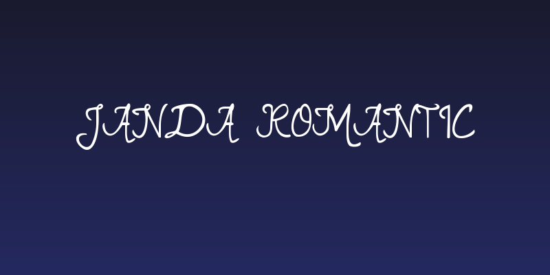 Janda Romantic Social Header