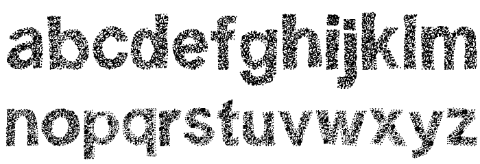 Janda Rosalie Font LOWERCASE