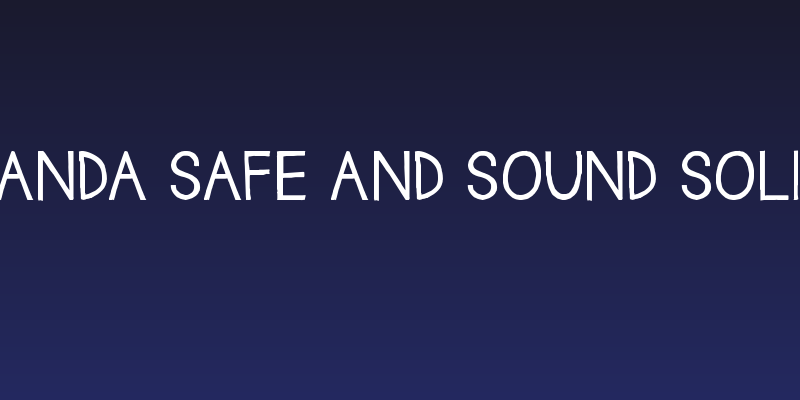 Janda Safe and Sound Solid Social Header