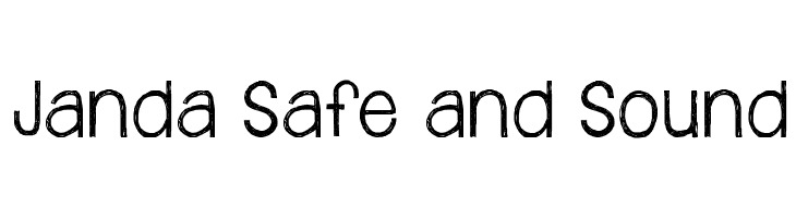 Janda Safe and Sound Font