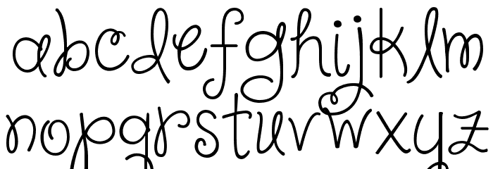 Janda Shine Your Light On Us Font LOWERCASE