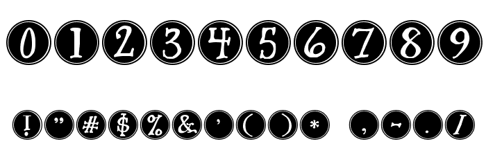 Janda Siesta Sunrise Font OTHER CHARS