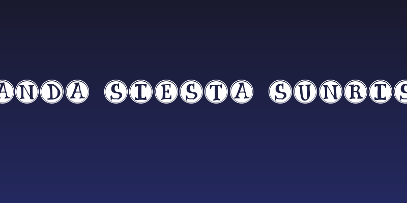 Janda Siesta Sunrise Social Header