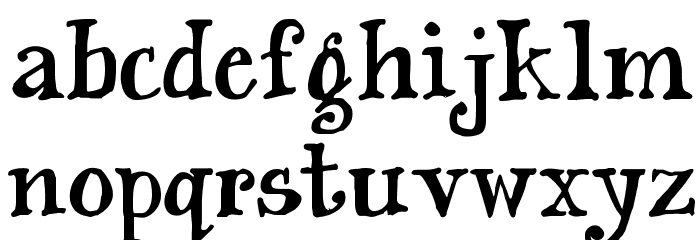 Janda Siesta Sunset Font LOWERCASE