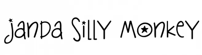 Janda Silly Monkey  Fuentes Gratis Descargar