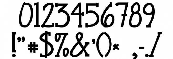 Janda Snickerdoodle Serif Bold Font OTHER CHARS