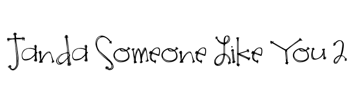 Janda Someone Like You 2 Fonte