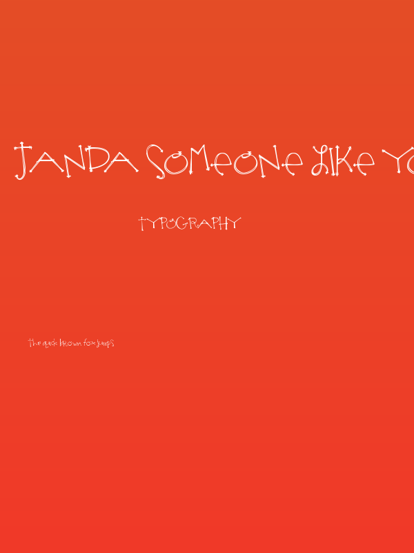 Janda Someone Like You 2 Poster