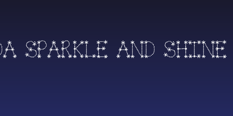 Janda Sparkle and Shine Bold Social Header