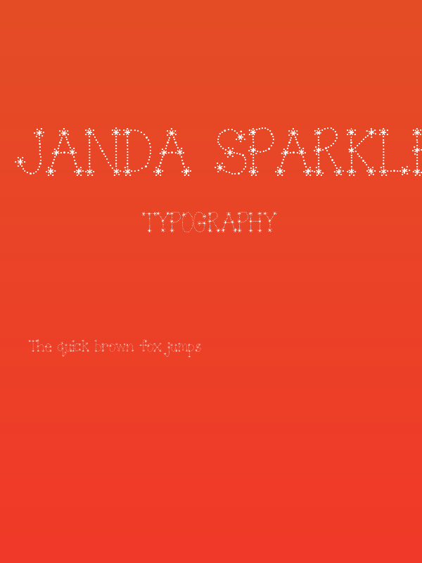 Janda Sparkle and Shine Poster